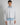 Felpa cropped taglio vivo grigio nike 
