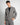 Blazer London doppiopetto crop grigio chiaro 