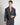 Blazer London monopetto crop denim 