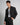 Blazer London monopetto crop nero 