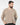 T-shirt scollo a V in filo beige 