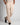 Pantalone London fondo ampio lino beige 
