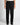 Pantalone London fondo ampio lino nero 