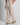 Pantalone London fondo ampio burro 