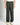 Pantalone London fondo ampio verde scuro 