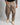 Pantalone balloon fit fango 