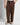 Pantalone Kyoto relaxed fit marrone 