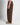 Pantalone Kyoto relaxed fit marrone 