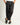 Pantalone Kobe in gabardine nero 