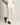 Pantalone fit sartoriale avorio 