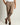 Pantalone fit sartoriale fango 