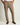 Pantalone fit sartoriale fango 