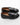 Mocassino in pelle con fibbie nero 