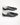 Sneakers classica in vera pelle nero 