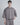 T-shirt scuba in felpa grigio scuro 