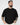 T-shirt girocollo in filo nero 