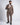 Abito monopetto fit sartoriale marrone 