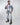 Coorset in denim marmorizzato light blu 