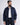 Giubbino bomber regular fit blu 