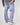 Jeans flare fit in denim blue 