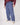 Jeans baggy fit tasca america denim blue 