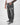 Jeans baggy fit denim black con strappi 