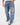 Jeans baggy fit denim blue marmorizzato 