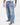 Jeans baggy fit denim blue marmorizzato 