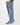 Jeans baggy fit denim blue marmorizzato 