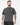 T-shirt semi over effetto slavato nero 