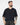 T-shirt scollo a V in filo blu 