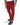 Pantalaccio fluido fondo stretto bordeaux 
