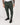 Pantalone fit sartoriale in gabardine verde 