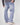 Jeans flare fit in denim blue 