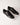 Sneakers in pelle nero 