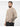 T-shirt scollo a V in filo beige 