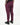 Pantalone fit sartoriale flanella fondo stretto bordeaux 