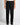 Pantalone London fondo ampio lino nero 