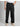 Pantalone London fondo ampio nero 