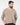 T-shirt scollo a V in filo beige 