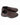Derby eco con suola in gomma marrone 