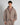 Felpa cropped doppio cursore fango 
