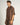 Camicia Ren relaxed fit marrone 