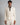 Blazer London doppiopetto crop avorio 