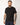T-shirt regular fit in 100% cotone nero 