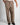 Pantalone London fondo ampio lino  fango 