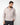 Camicia boxy fit fluida righe beige 