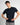 T-shirt filo di scozia blu 