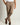 Pantalone fit sartoriale fango 