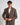 Blazer London doppiopetto crop lino marrone 